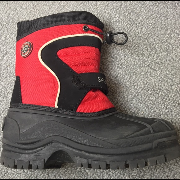 boys winter boots size 1